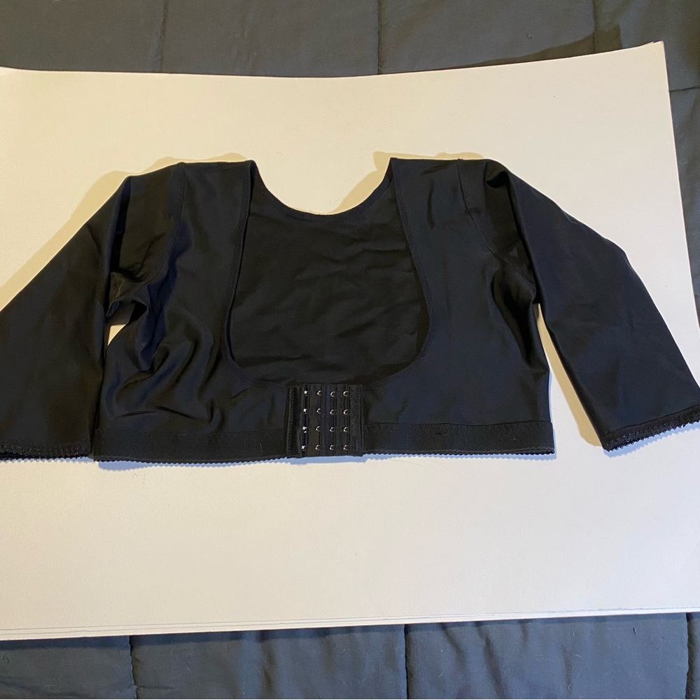 Brabic upper body shaper SZ XL 14-16 EUC lipo garment bust 40-44”compression
